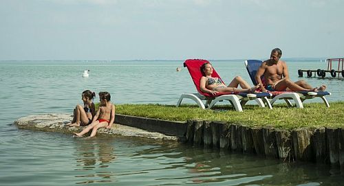 Plattensee Balaton - beach - Hotel Marina in Balatonfured