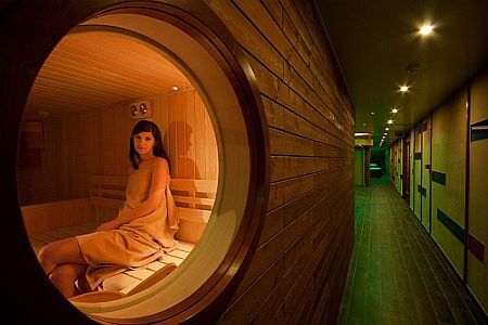Hotel Magyar Kiraly - sauna for a wellness weekend in Szekesfehervar