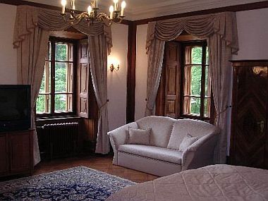 La chambre double libre - Château hôtel Hedervary á 4 étoiles - la Hongrie