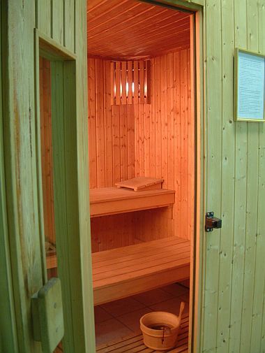 Piramis Hotel a Gardony - sauna - hotel al riva del Lago di Velence