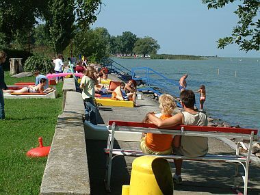 Hotel Boglar sulla riva del lago Balaton - Balatonboglar