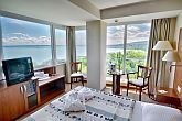 Panoramic view of Lake Balaton from 4* Hotel Bal