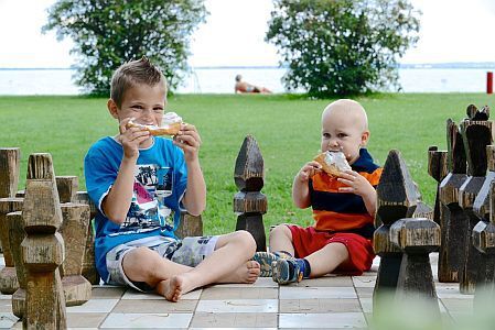 Hotel Bál Resort Balatonalmadi de pe coasta de nord a Lacului Balaton