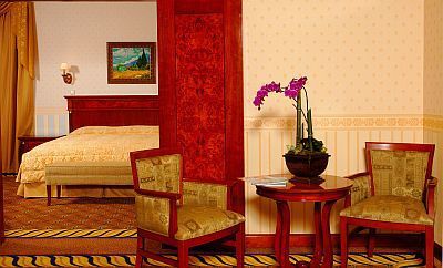La chambre á L'hôtel Polus Palace Golf Club 5 étoiles en Hongrie - vacances á l'endroit tranquille