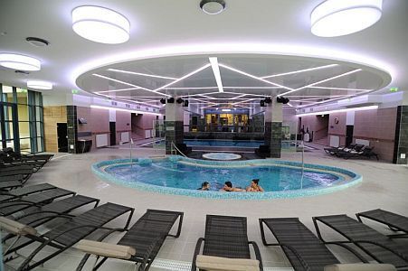 La sección wellnes en Eger - piscina