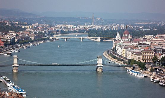 Hotel Novotel Budapest Danube - cameră dublă cu panoramă pe Dunăre