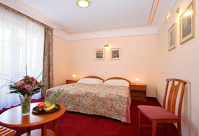 Accommodation á Veszprém en Hongrie pres du zoo - hôtels á 4 étoiles en Hongrie - la chambre de L'hôtel Villa Medici