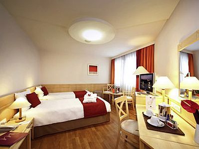 Hotel Mercure Budapest City Center - pokój hotelowy w promocyjnej cenie na ulicy Vaci w Budapeszcie