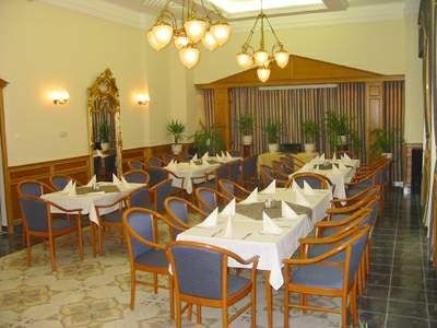 3-sterren Hotel Pannonia - restaurant in het centrum van Miskolc, Hongarije