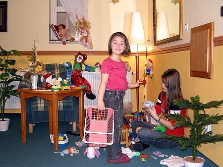 Hôtel Villa Classica Pápa en Hongrie - l'hôtel de 4 étoiles bon-marché - la chambre de jeu pour les enfants