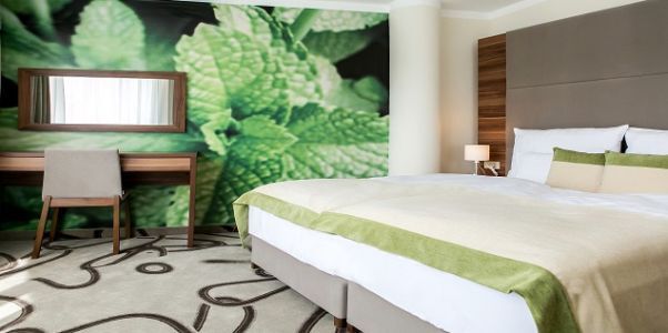 4* Ambient Hotel AromaSpa mintrum med mint smak