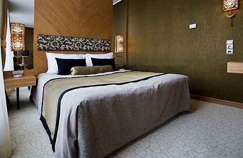 La chambre double de l'hôtel boutique á l'ambiance orientale quatre étoiles Marmara Hôtel - 100 chambres hongrois