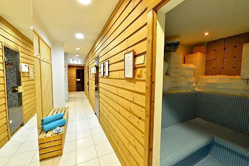Sauna de l'Hôtel Írottkő de 3 étoiles - Kőszeg en Hongrie près de la frontière autrichienne