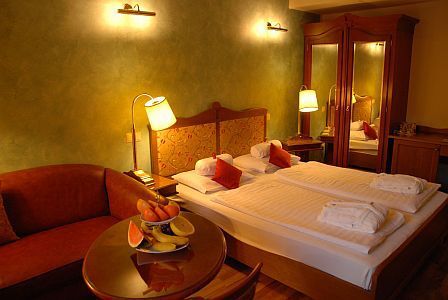 Hotel Amira Heviz - una habitación libre con media pensión en Heviz