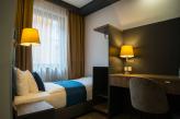 Cama individual en el Hotel Palatinus Sopron - habitación a precio pagable en el centro de Sopron