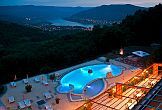Wellness weekend în Hotel Silvanus Visegrad piscină exterioară