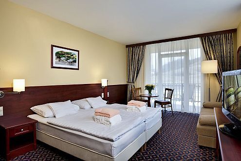 Hotel Kapitany Wellness en Conferentiehotel - beschikbare tweepersoonskamer - romantisch weekend tegen betaalbare prijzen