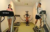 Fitnessruimte in het 4* Szalajka Liget Wellness Hotel Szilvasvarad