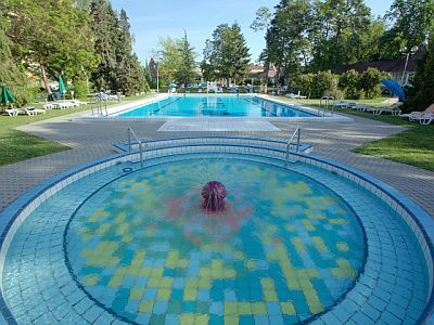 Hunguest hotell i Heviz, Hotel Helios - med bad och andra tjänster