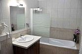 Elegante bagno privato all