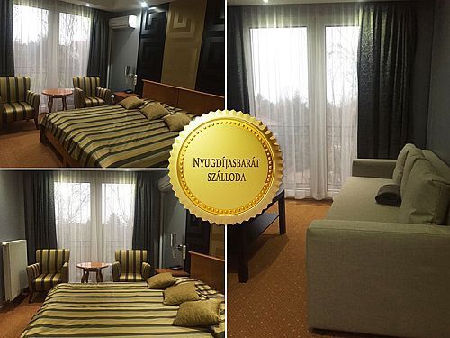 Suite con vasca idromassaggio all'Hotel Duna Rackeve