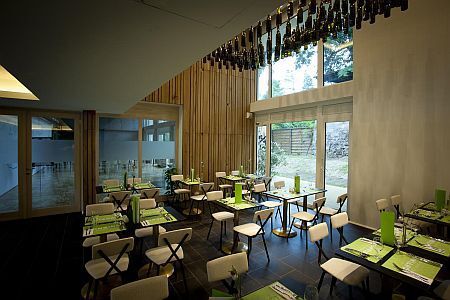 Salle de petit-déjeuner d'Hôtel Bonvino á Badacsonytomaj