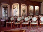 Konferensrum i det eleganta hotellet, Hotell Obester Debrecen