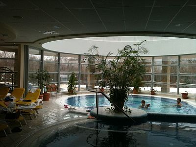 Thermal swimming pool of Visegrad Thermal Hotel
