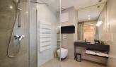 Cuarto de baño en el Residence Hotel Ozon Matrahaza