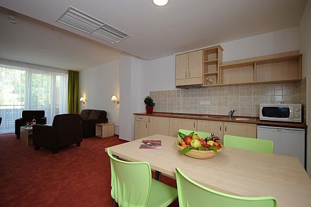 Hotel Beke, apartament z kuchnią - wolne pokoje w Hajduszoboszlo