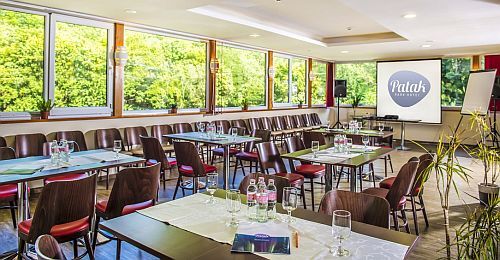 Conference room in the Patak Park Hotel, in Visegrad, close to Budapest