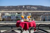 Árpád Hotel Tatabánya - terrace in Árpád Hotel Tatabánya