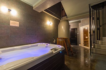 Hotel Gyula Komló - Komló Hotel's sauna, jacuzzi wellness lovers