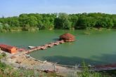 Spiaggia del lago a Bagoly Fogadó