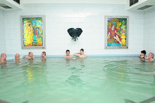 Fin de semana wellness en el Hotel Termal Liget en Erd - Hotel termal cerca de Budapest - piscina termal