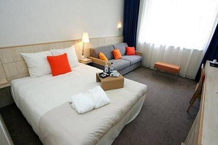 Wygodny pokój hotelowy w hotelu Novotel Budapest Centrum