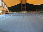 Indoor tennis court in Hotel Helikon in Keszthely