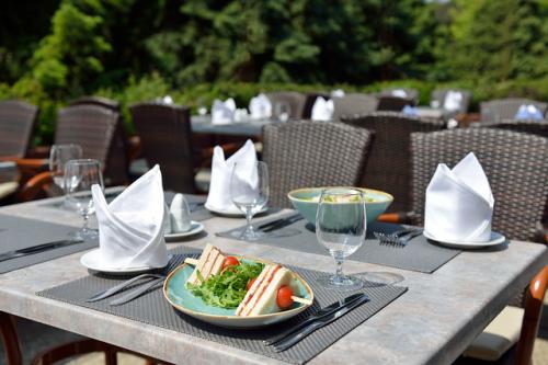 Hotel Balneario Termal Sárvár - terraza