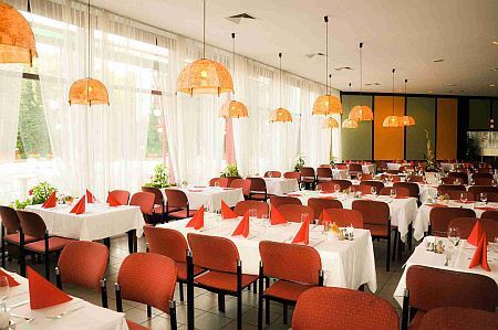 Restaurangen av Hotell Löver i Sopron