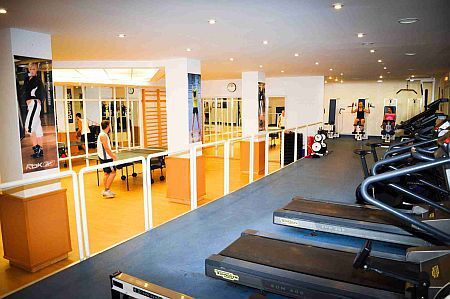 Salle de fitness dans l' Hôtel Lövér Sopron 